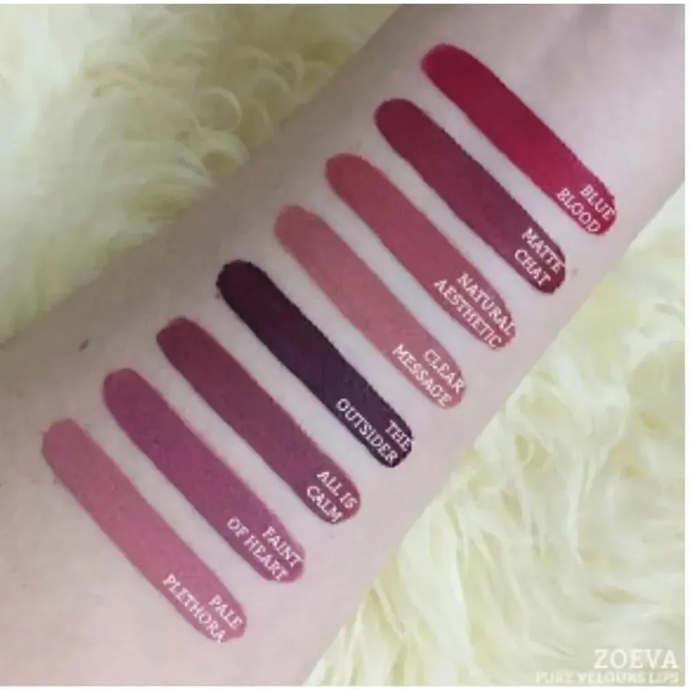 NIB ZOEVA Pure Velours Lip Liquid Lipstick in All Is Calm